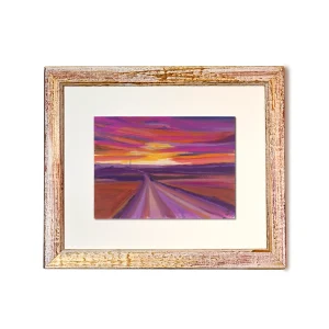 Purple Sky (Framed)