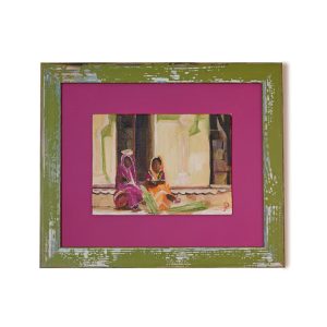 Morning Chat (framed)